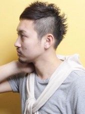 メンズ「こなれ感×ニューウェーブ」2ブロックショート
